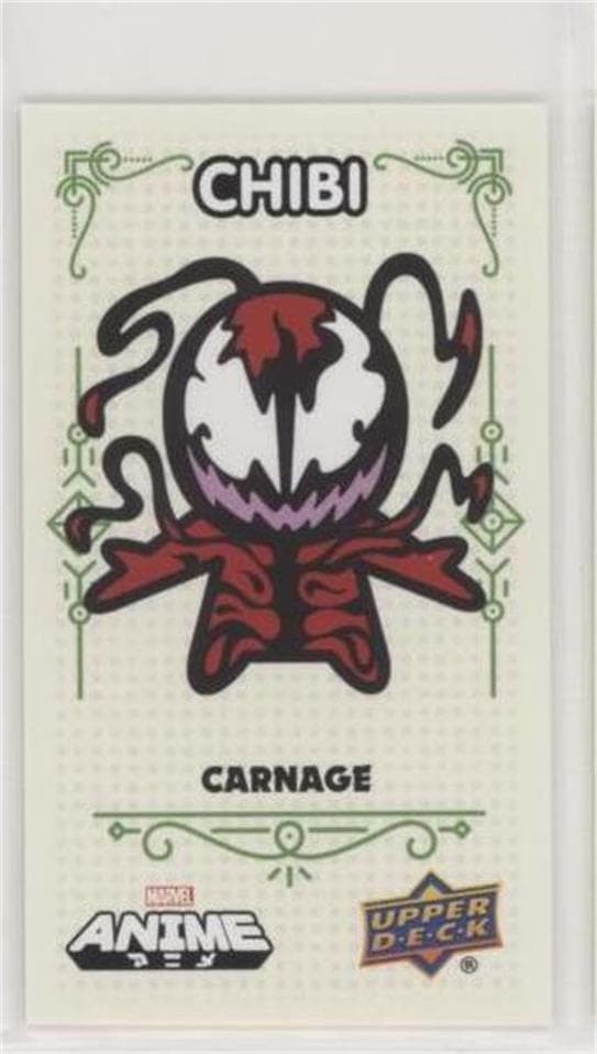 Carnage #33 OF 65 — 2020 Upper Deck Marvel Anime