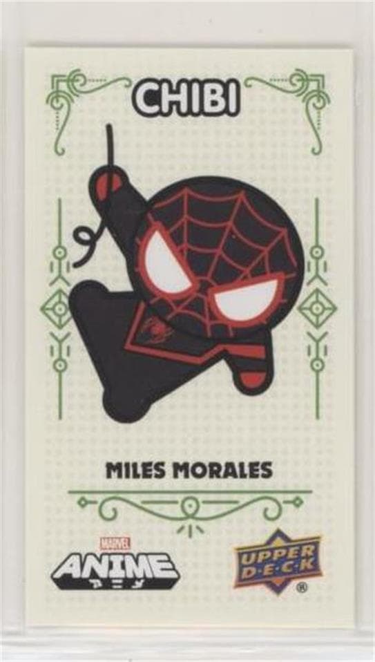 Miles Morales #38 OF 65 — 2020 Upper Deck Marvel Anime