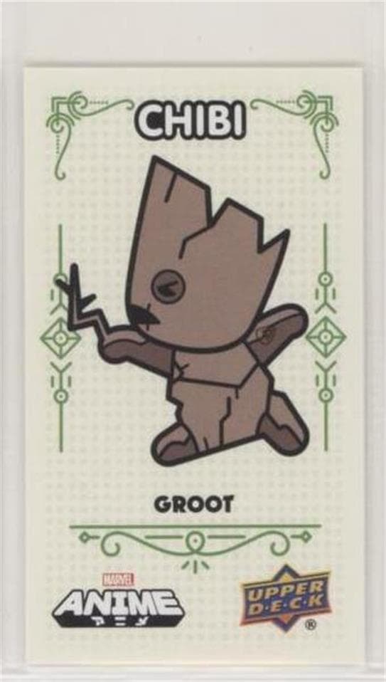 Groot #44 OF 65 — 2020 Upper Deck Marvel Anime