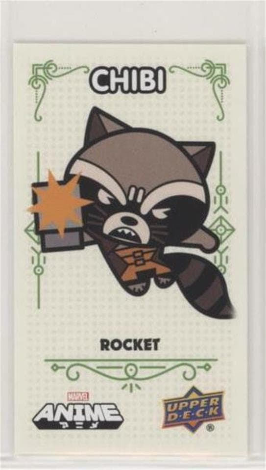 Rocket Raccoon #49 OF 65 — 2020 Upper Deck Marvel Anime