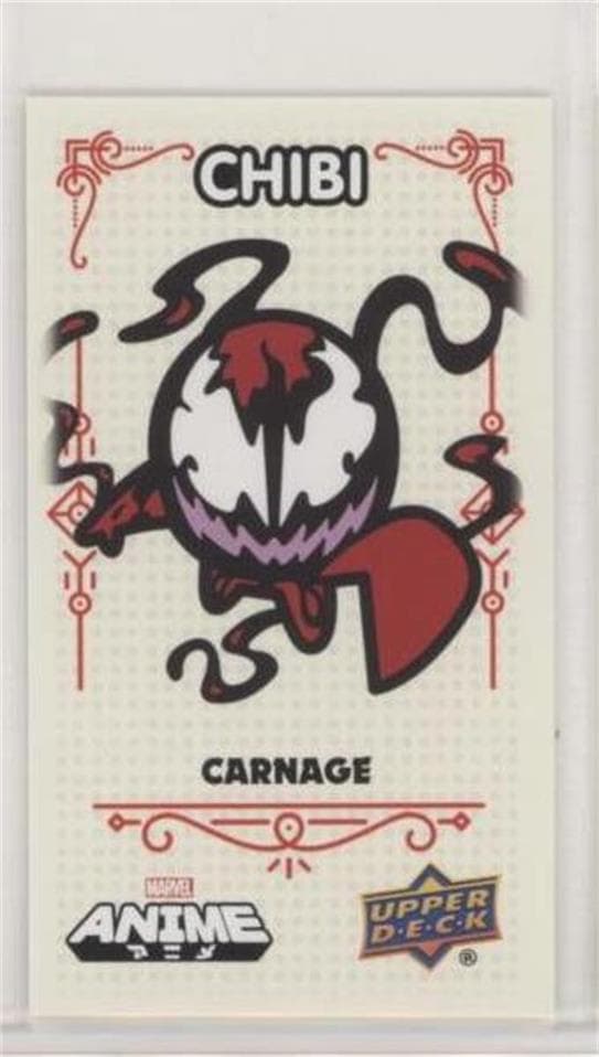 Carnage #4 OF 65 — 2020 Upper Deck Marvel Anime