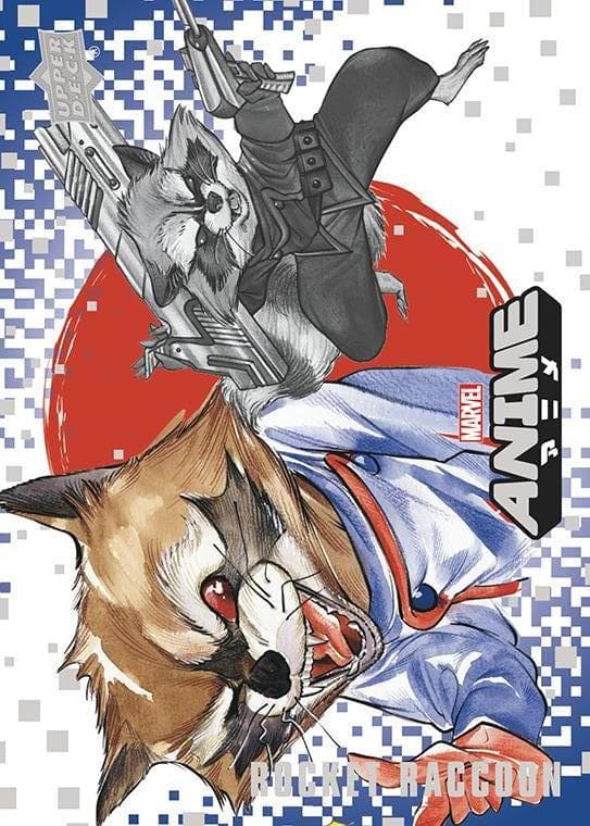 Rocket Raccoon #51 — 2020 Upper Deck Marvel Anime