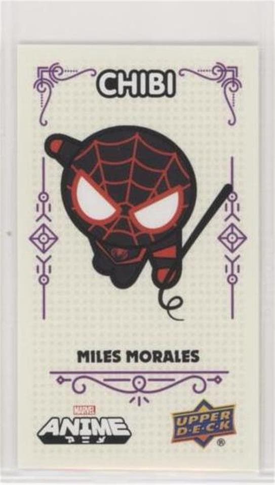 Miles Morales #57 OF 65 — 2020 Upper Deck Marvel Anime
