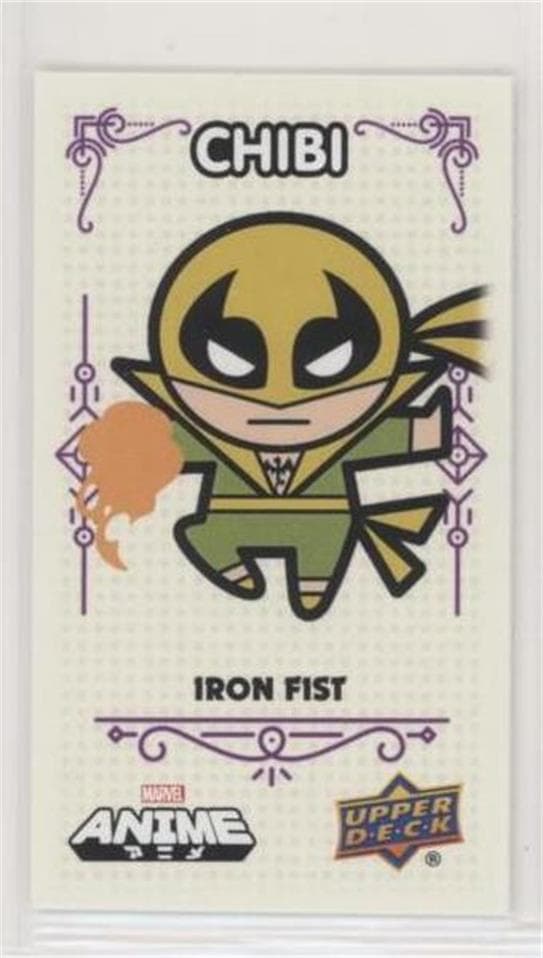 Iron Fist #60 OF 65 — 2020 Upper Deck Marvel Anime