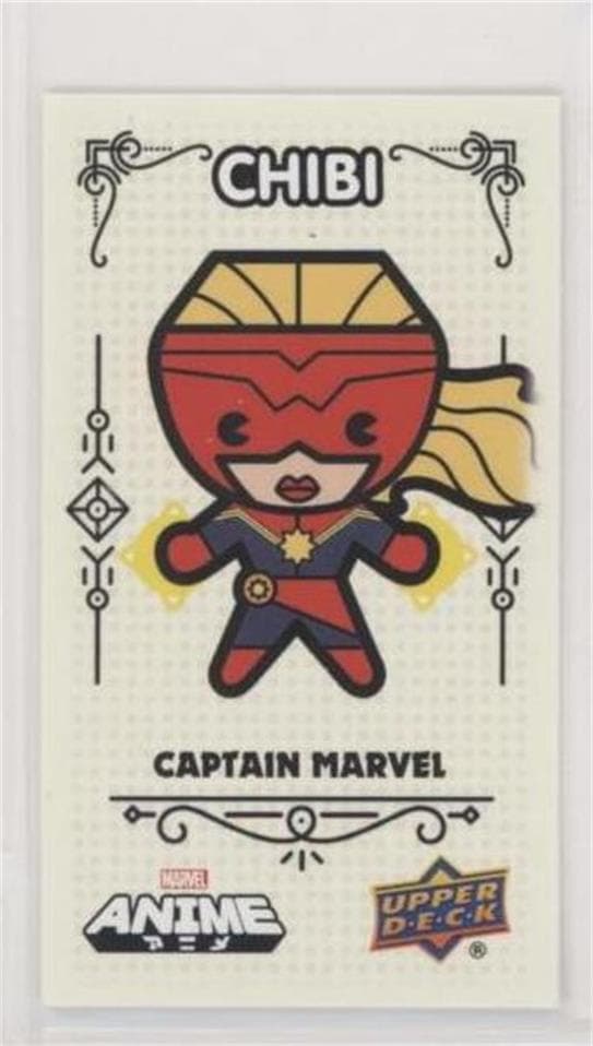Captain Marvel #63 OF 65 — 2020 Upper Deck Marvel Anime
