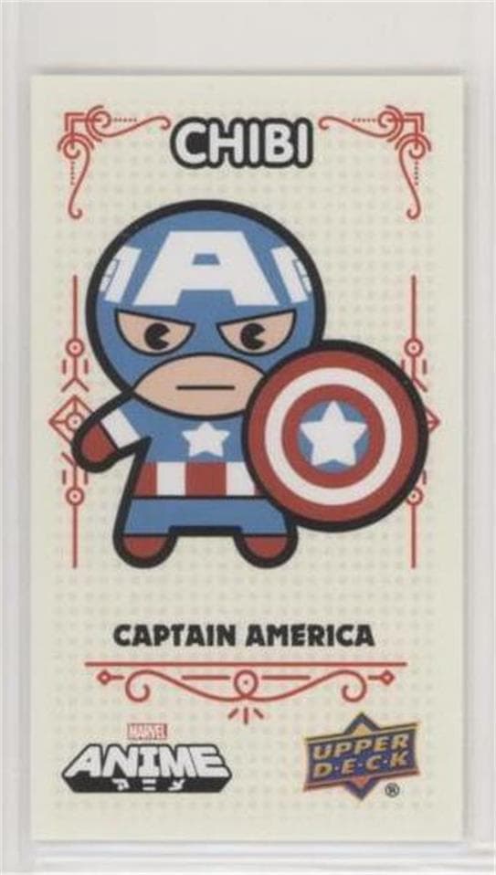 Captain America #6 OF 65 — 2020 Upper Deck Marvel Anime