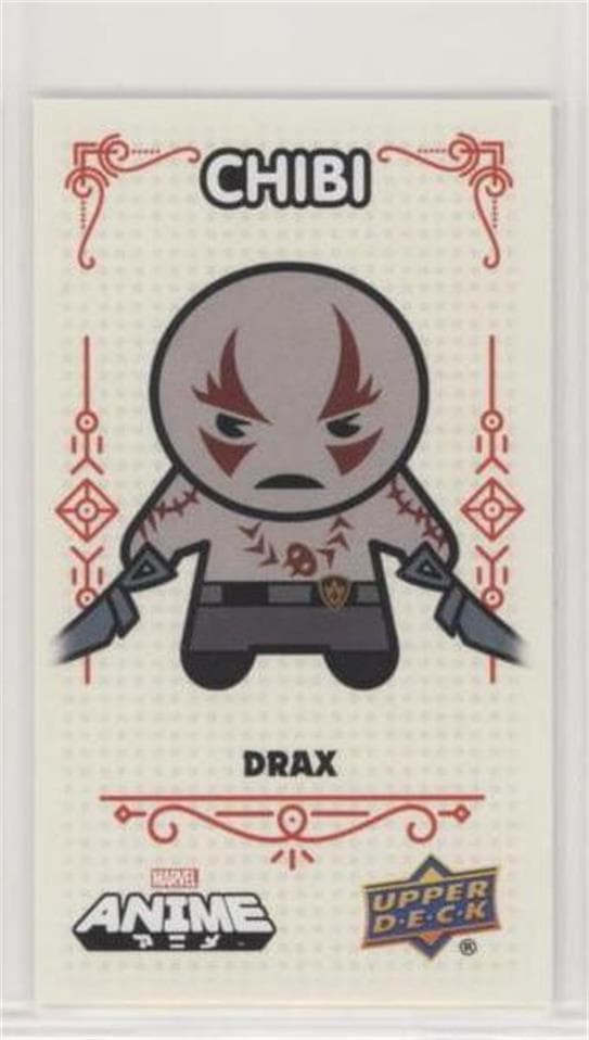 Drax #7 OF 65 — 2020 Upper Deck Marvel Anime