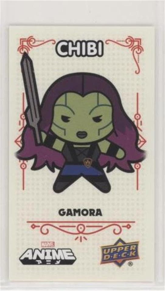 Gamora #9 OF 65 — 2020 Upper Deck Marvel Anime