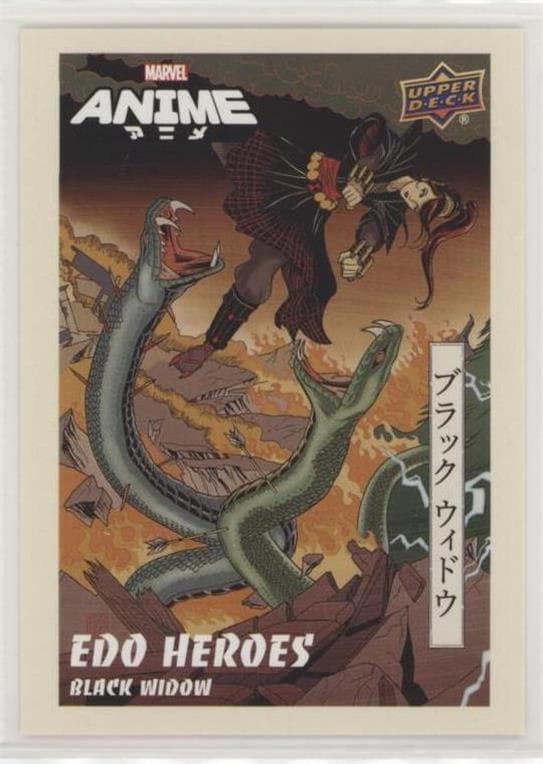 Black Widow #EH-1 — 2020 Upper Deck Marvel Anime