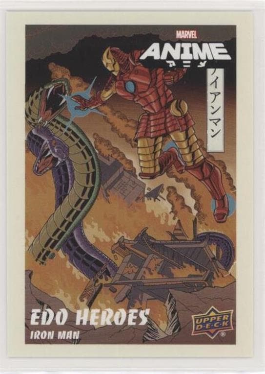 Iron Man #EH-4 — 2020 Upper Deck Marvel Anime