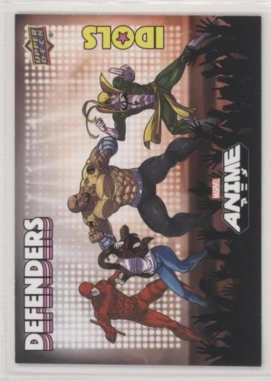 Defenders #I-4 — 2020 Upper Deck Marvel Anime