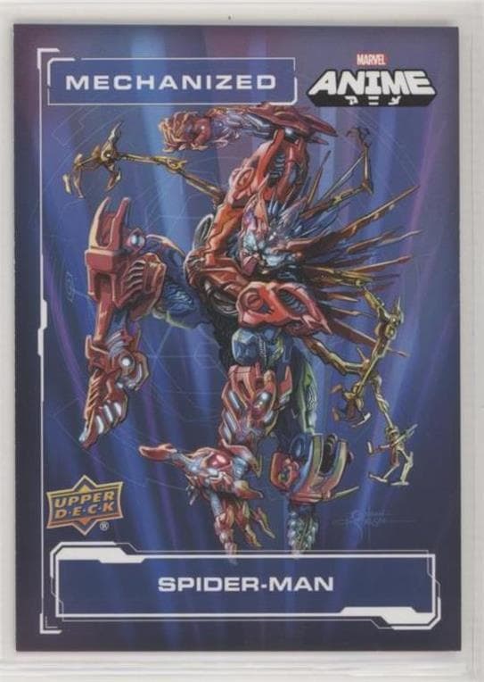 Spider-Man #M-2 — 2020 Upper Deck Marvel Anime