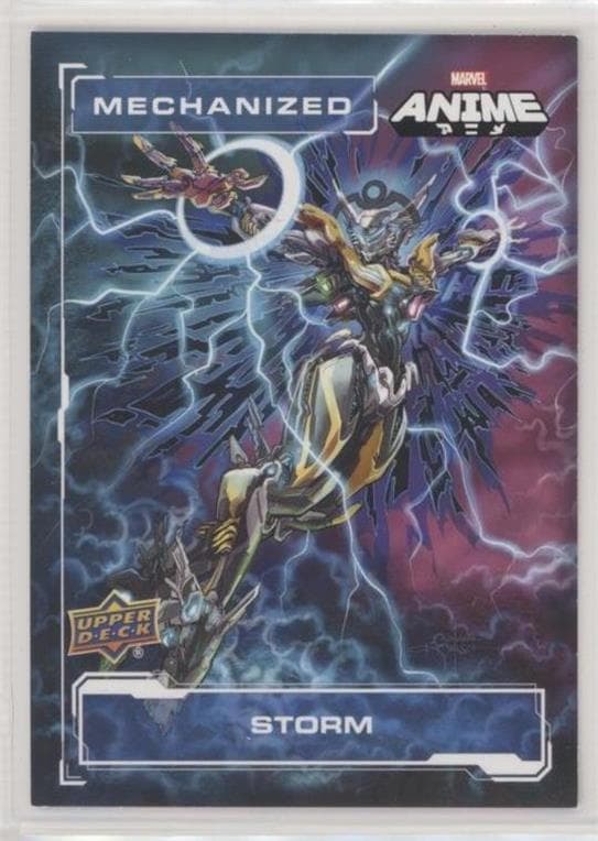 Storm #M-6 — 2020 Upper Deck Marvel Anime