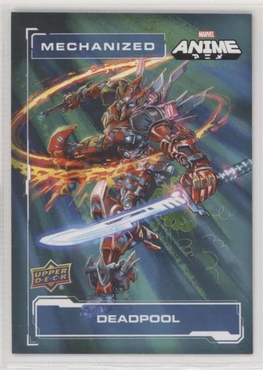 Deadpool #M-9 — 2020 Upper Deck Marvel Anime