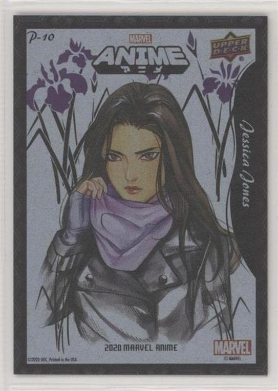 Jessica Jones #P-10 — 2020 Upper Deck Marvel Anime