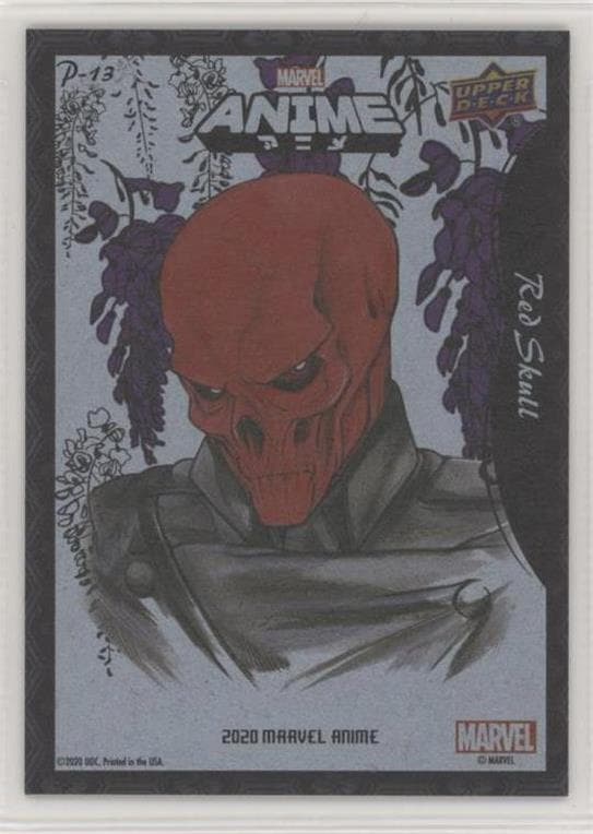 Red Skull #P-13 — 2020 Upper Deck Marvel Anime