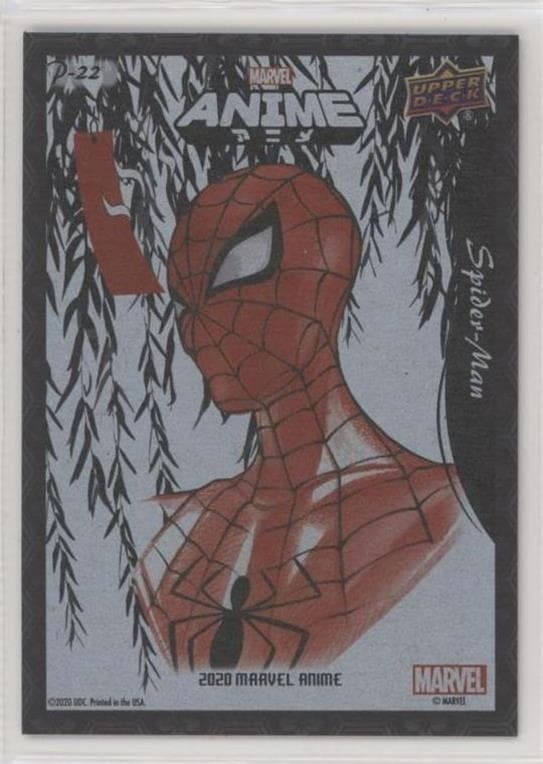 Spider-Man #P-22 — 2020 Upper Deck Marvel Anime