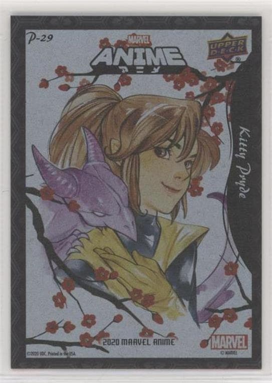 Kitty Pryde #P-29 — 2020 Upper Deck Marvel Anime