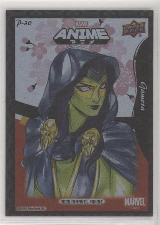 Gamora #P-30 — 2020 Upper Deck Marvel Anime