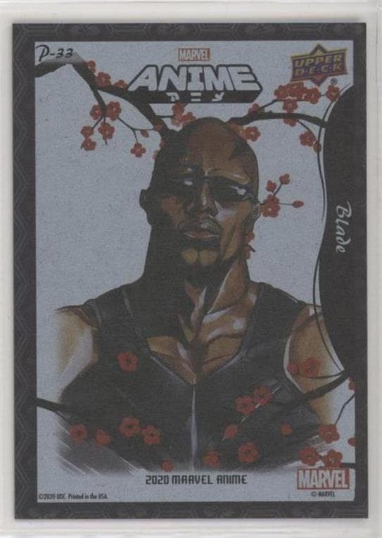 Blade #P-33 — 2020 Upper Deck Marvel Anime