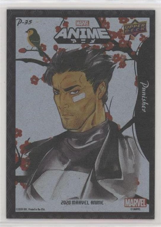Punisher #P-35 — 2020 Upper Deck Marvel Anime