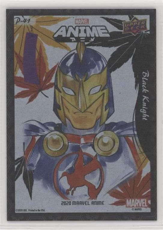 Black Knight #P-41 — 2020 Upper Deck Marvel Anime