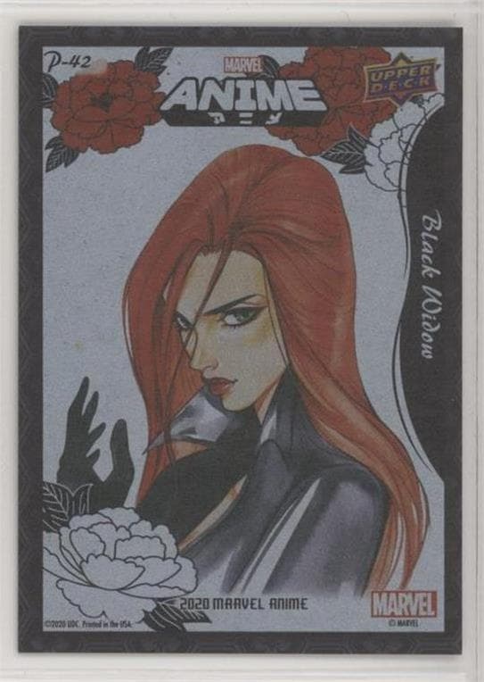 Black Widow #P-42 — 2020 Upper Deck Marvel Anime