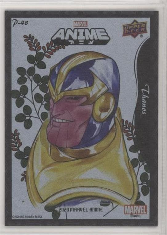 Thanos #P-48 — 2020 Upper Deck Marvel Anime