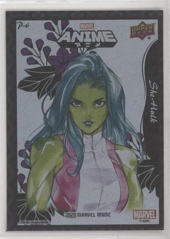 She-Hulk #P-6 — 2020 Upper Deck Marvel Anime