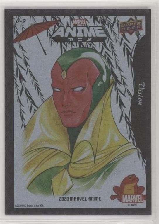 Vision #P-9 — 2020 Upper Deck Marvel Anime