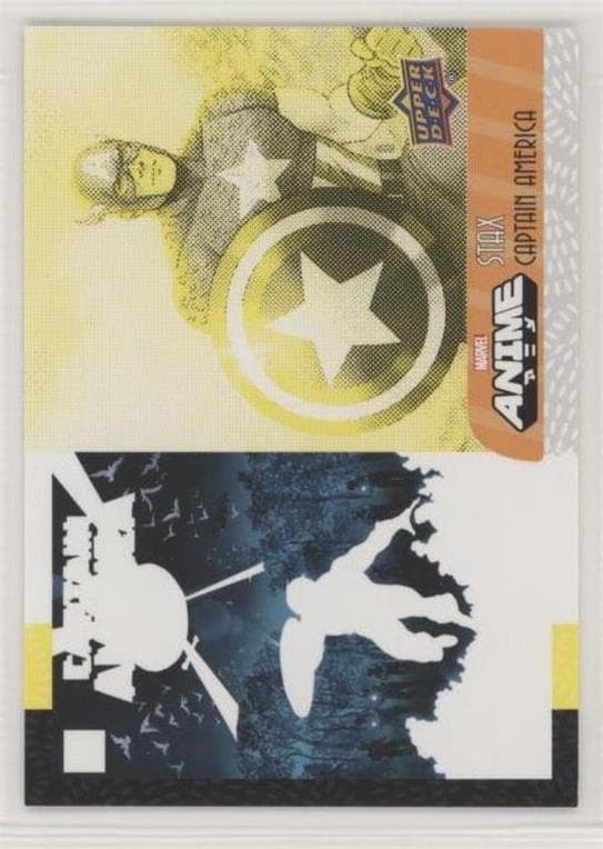 Captain America #SS-11C — 2020 Upper Deck Marvel Anime