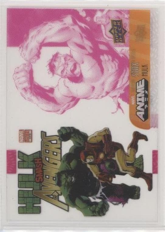 Hulk #SS-6A — 2020 Upper Deck Marvel Anime