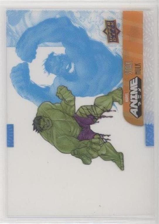 Hulk #SS-6B — 2020 Upper Deck Marvel Anime
