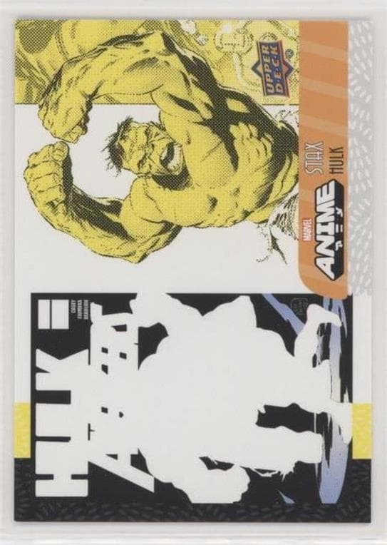 Hulk #SS-6C — 2020 Upper Deck Marvel Anime