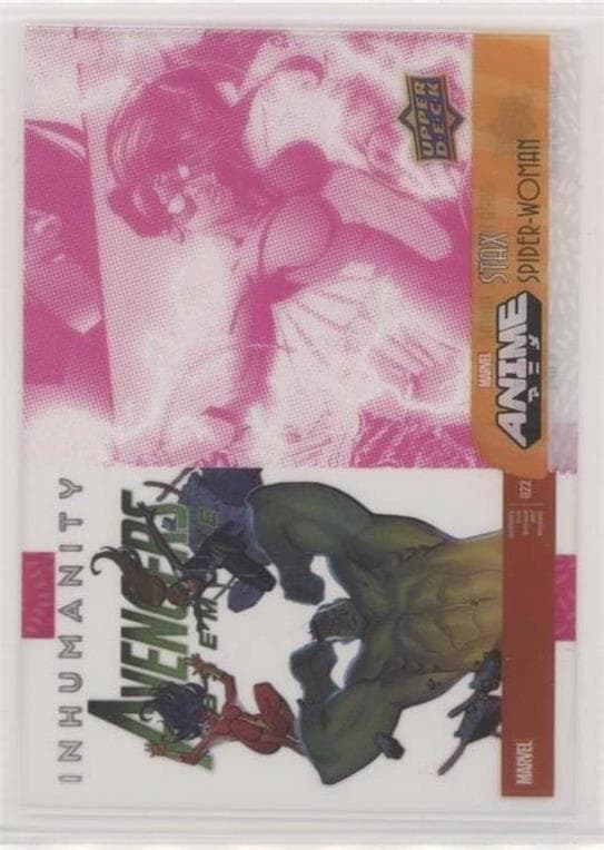 Spider-Woman #SS-7A — 2020 Upper Deck Marvel Anime