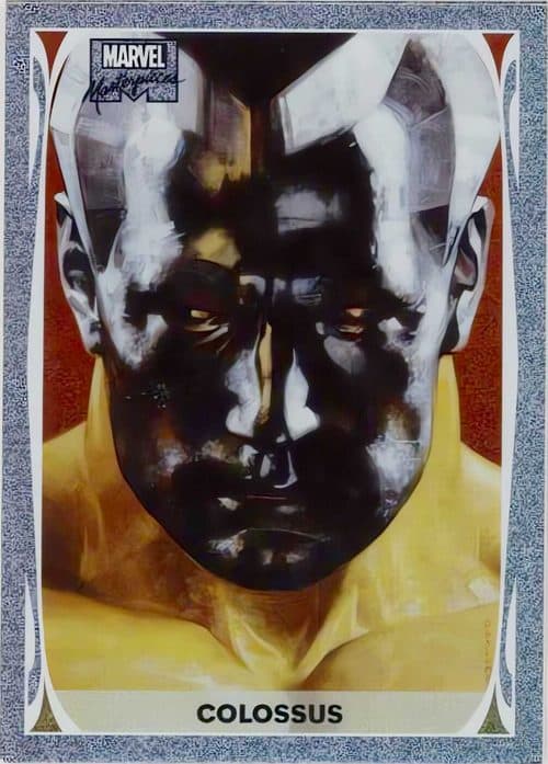 Colossus #HF-13 — 2020 Upper Deck Marvel Masterpieces