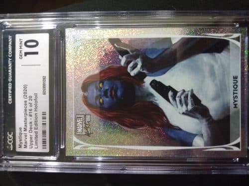 Mystique #HF-16 — 2020 Upper Deck Marvel Masterpieces