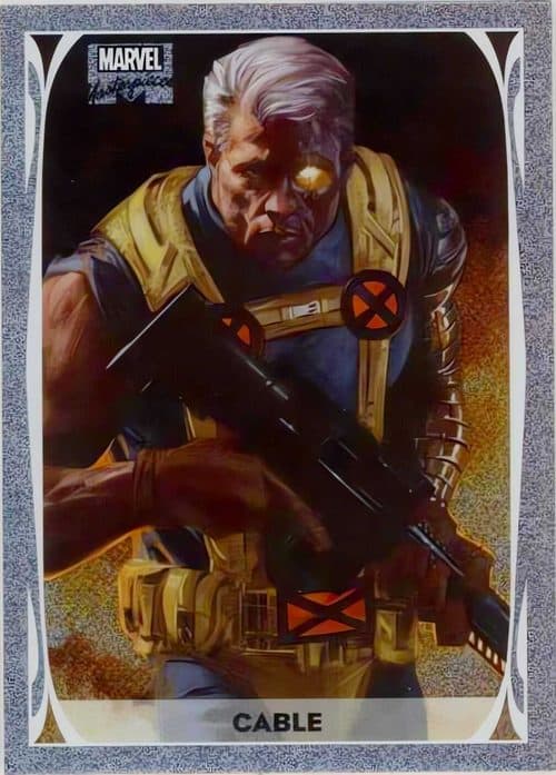 Cable #HF-3 — 2020 Upper Deck Marvel Masterpieces