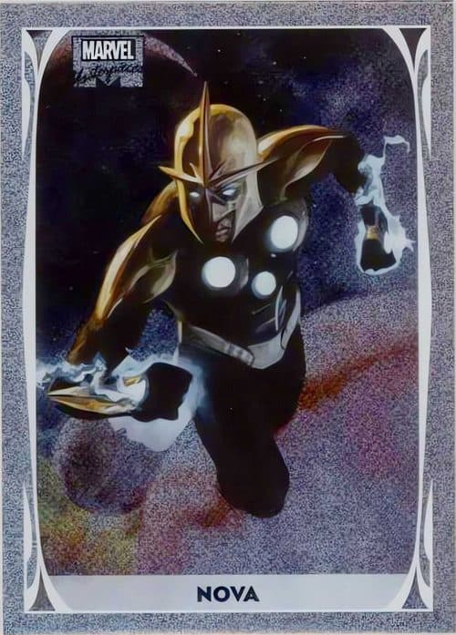 Nova #HF-6 — 2020 Upper Deck Marvel Masterpieces