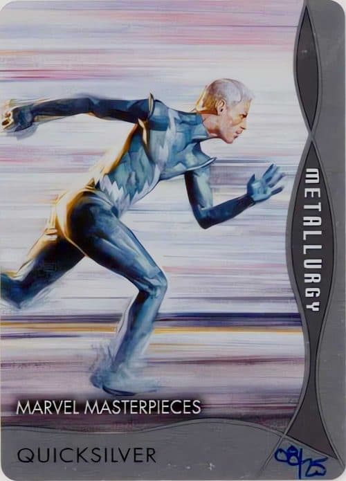 Quicksilver #M-2 — 2020 Upper Deck Marvel Masterpieces