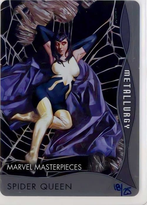 Spider Queen #M-36 — 2020 Upper Deck Marvel Masterpieces