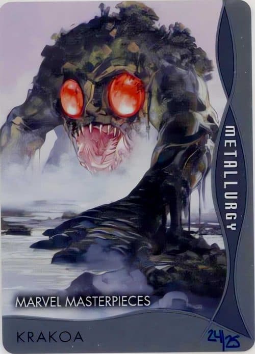 Krakoa #M-37 — 2020 Upper Deck Marvel Masterpieces