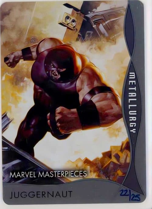 Juggernaut #M-41 — 2020 Upper Deck Marvel Masterpieces