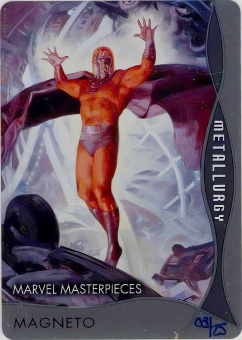 Magneto #M-48 — 2020 Upper Deck Marvel Masterpieces