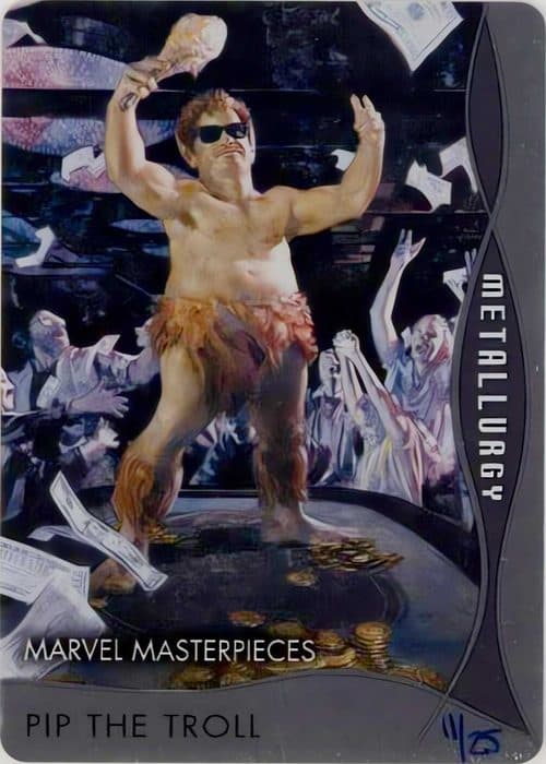 Pip the Troll #M-49 — 2020 Upper Deck Marvel Masterpieces