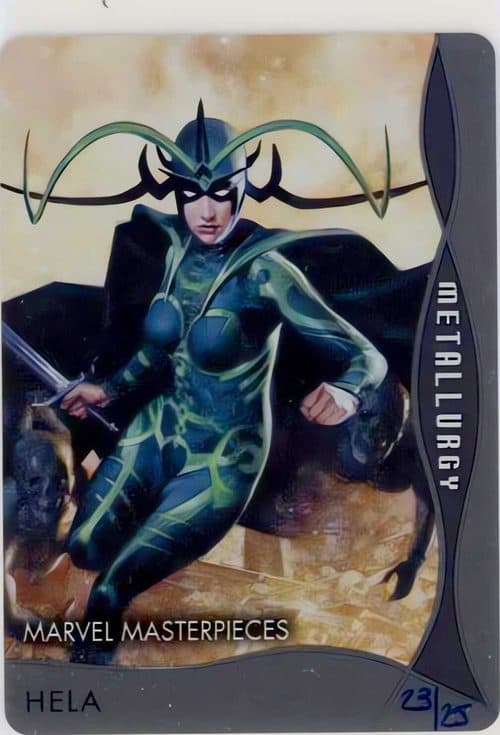 Hela #M-50 — 2020 Upper Deck Marvel Masterpieces