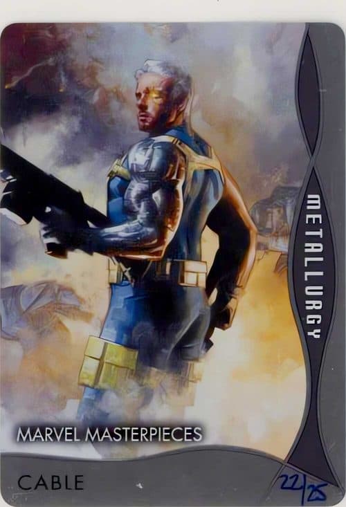 Cable #M-55 — 2020 Upper Deck Marvel Masterpieces