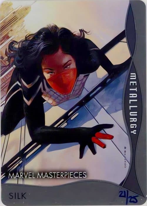 Silk #M-63 — 2020 Upper Deck Marvel Masterpieces