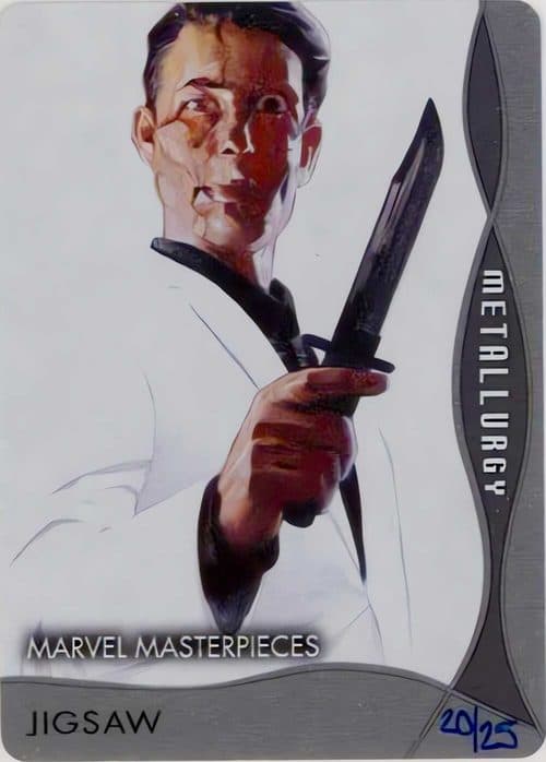 Jigsaw #M-7 — 2020 Upper Deck Marvel Masterpieces