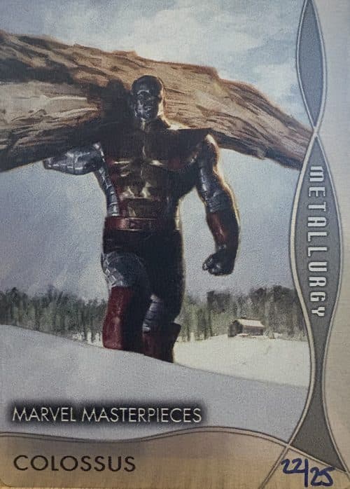 Colossus #M-74 — 2020 Upper Deck Marvel Masterpieces